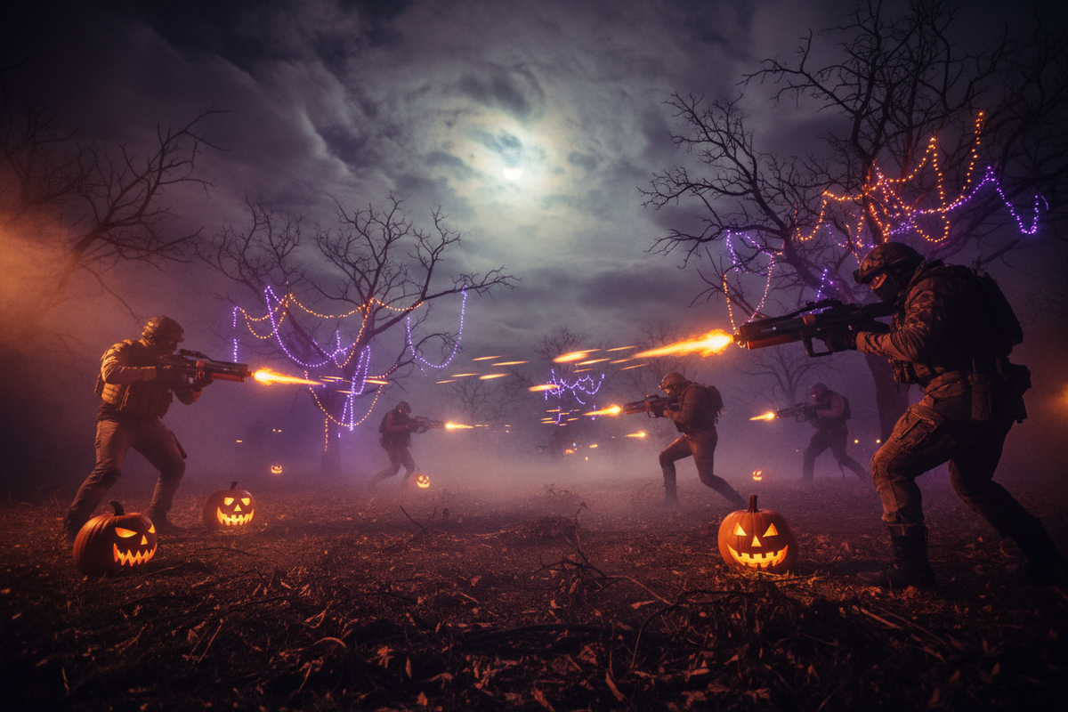 Best Halloween Outdoor Games 2026: Gel Blaster Edition