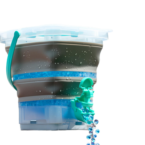 Foldable Bucket for Gel Balls